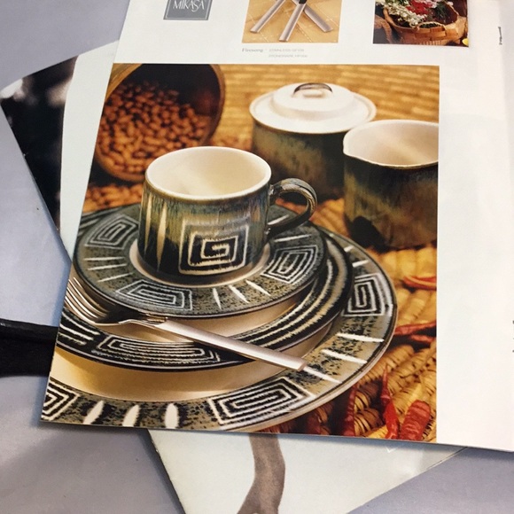 MIKASA INTAGLIO LIFE STYLE 5 PIECE SETTING DINNER FOR 1 - Picture 8 of 9